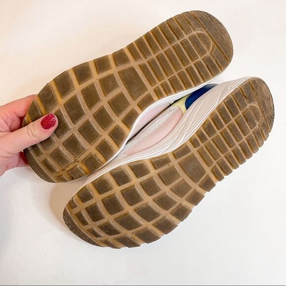 Skechers Bobs Sparrow Sport 2.0 Retro Jam in White/Lime Size 8 - Picture 11 of 14